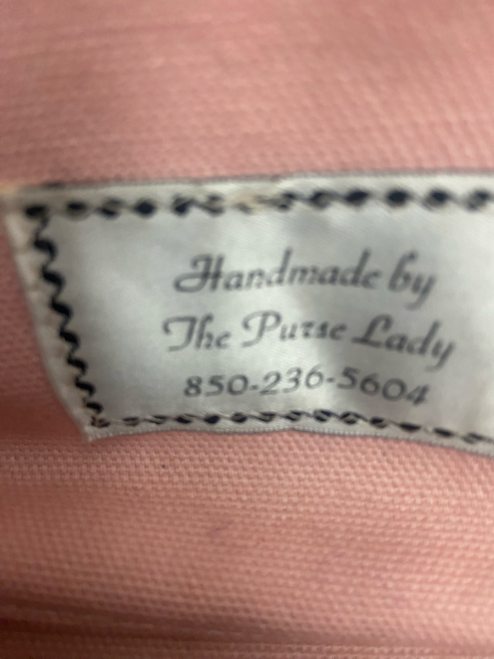 Handmade by “The Purse Lady” Canvas Patterned Tote Bag in Multi-Colors - Picture 2 of 9